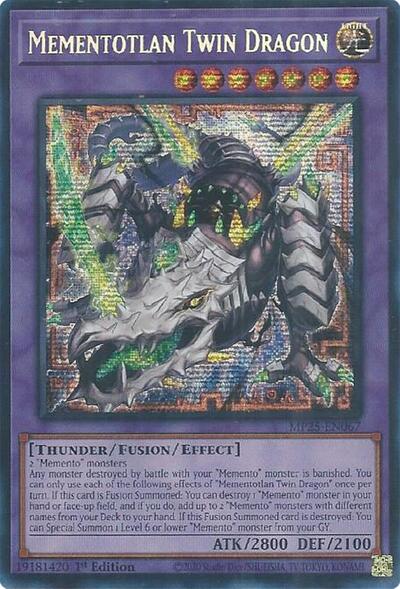 Mementotlan Twin Dragon (MP25-EN067) [2025 Mega-Pack]