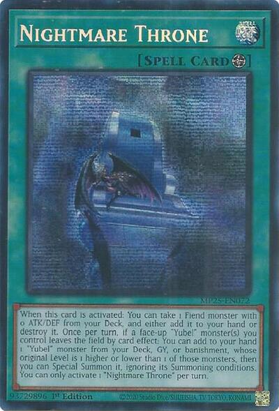 Nightmare Throne (MP25-EN072) [2025 Mega-Pack]