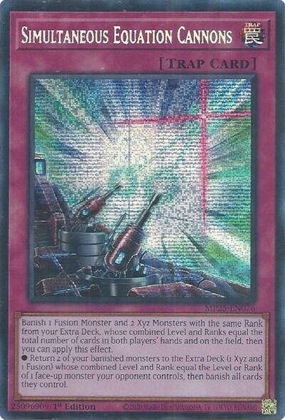 Simultaneous Equation Cannons (MP25-EN076) [2025 Mega-Pack]