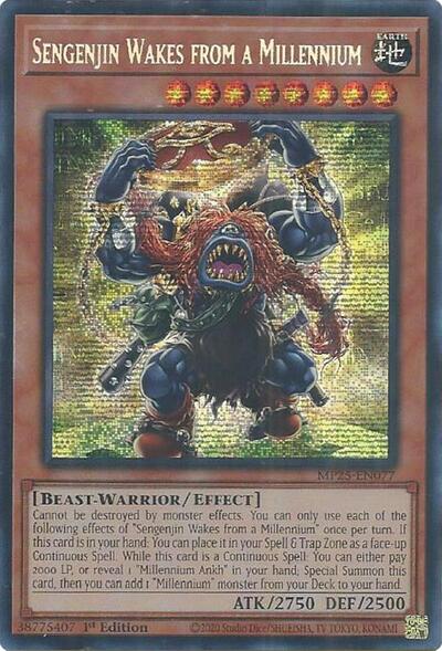 Sengenjin Wakes from a Millennium (MP25-EN077) [2025 Mega-Pack]
