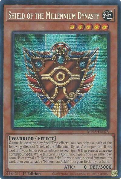 Shield of the Millennium Dynasty (MP25-EN078) [2025 Mega-Pack]