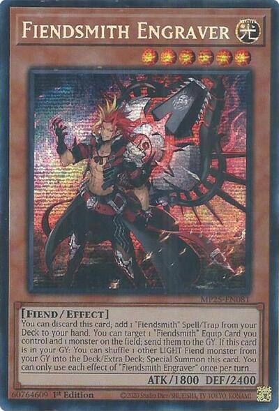 Fiendsmith Engraver (MP25-EN081) [2025 Mega-Pack]