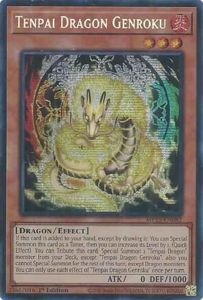 Tenpai Dragon Genroku (MP25-EN082) [2025 Mega-Pack]