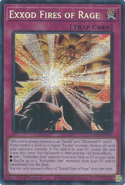 Exxod Fires of Rage (MP25-EN094) [2025 Mega-Pack]