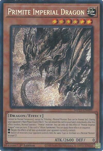 Primite Imperial Dragon (MP25-EN099) [2025 Mega-Pack]