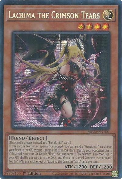 Lacrima the Crimson Tears (MP25-EN100) [2025 Mega-Pack]