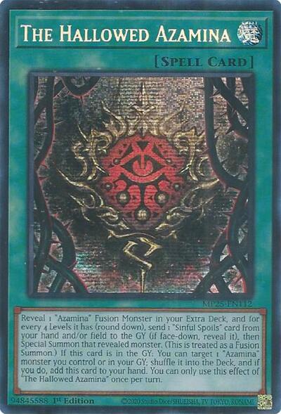 The Hallowed Azamina (MP25-EN112) [2025 Mega-Pack]