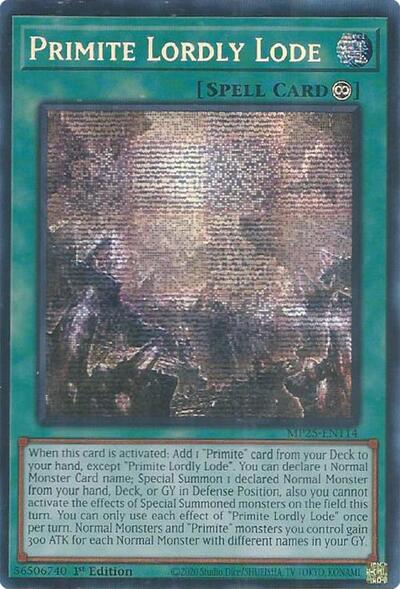 Primite Lordly Lode (MP25-EN114) [2025 Mega-Pack]
