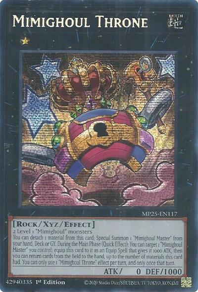 Mimighoul Throne (MP25-EN117) [2025 Mega-Pack]