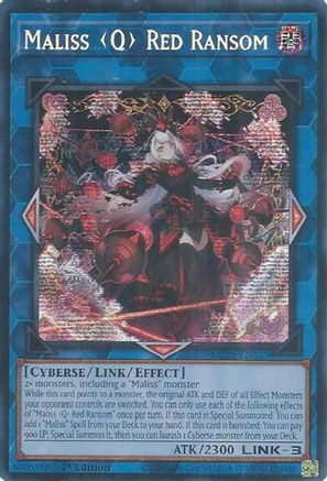Maliss Q Red Ransom (MP25-EN125) - 2025 Mega-Pack 1st Edition