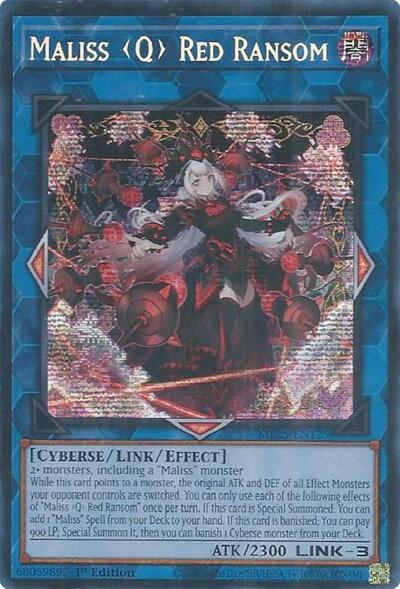 Maliss Q Red Ransom (MP25-EN125) [2025 Mega-Pack]