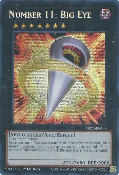 Number 11: Big Eye (MP25-EN133) [2025 Mega-Pack]