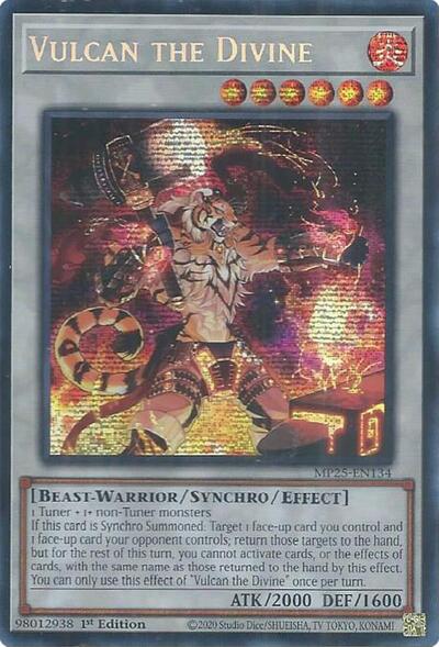 Vulcan the Divine (MP25-EN134) [2025 Mega-Pack]