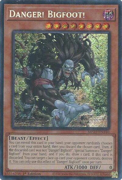 Danger! Bigfoot! (MP25-EN140) [2025 Mega-Pack]
