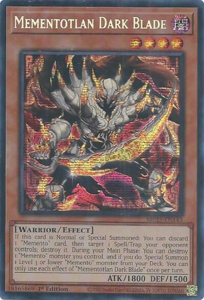 Mementotlan Dark Blade (MP25-EN145) [2025 Mega-Pack]
