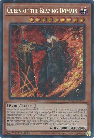 Queen of the Blazing Domain (MP25-EN147) [2025 Mega-Pack]