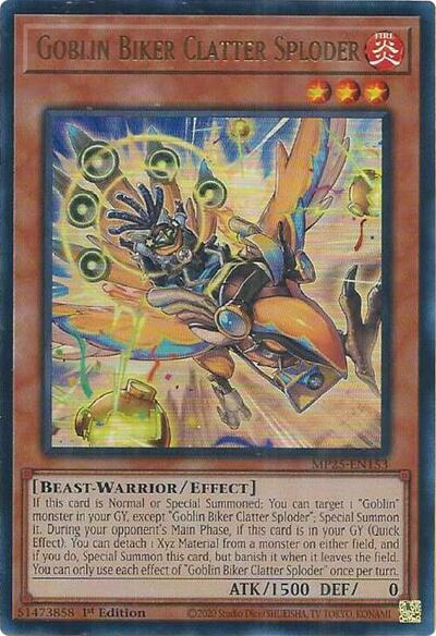 Goblin Biker Clatter Sploder (MP25-EN153) [2025 Mega-Pack]