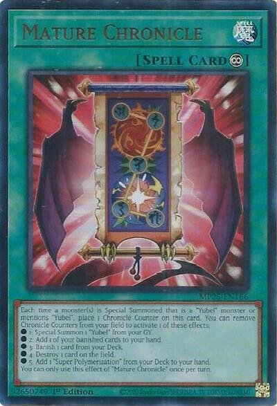 Mature Chronicle (MP25-EN166) [2025 Mega-Pack]