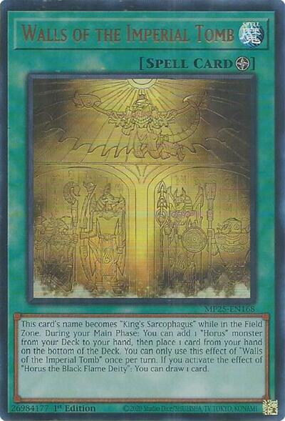 Walls of the Imperial Tomb (MP25-EN168) [2025 Mega-Pack]