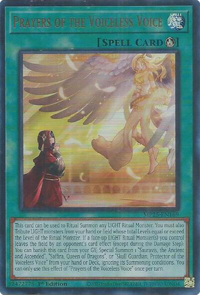 Prayers of the Voiceless Voice (MP25-EN169) [2025 Mega-Pack]