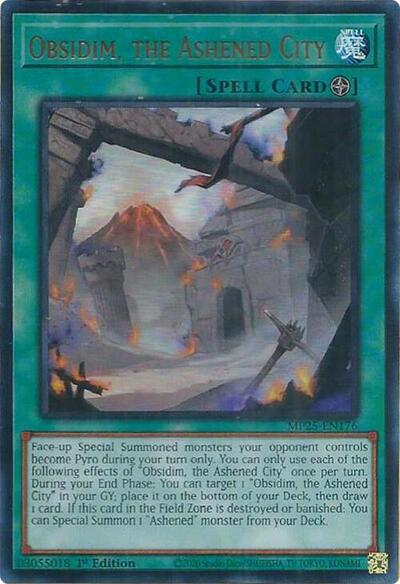 Obsidim, the Ashened City (MP25-EN176) [2025 Mega-Pack]