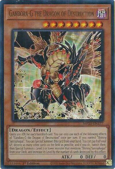 Gandora-G the Dragon of Destruction (MP25-EN177) [2025 Mega-Pack]