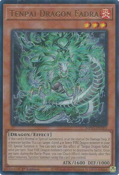 Tenpai Dragon Fadra (MP25-EN183) [2025 Mega-Pack]