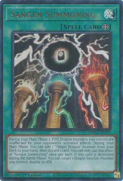Sangen Summoning (MP25-EN197) [2025 Mega-Pack]