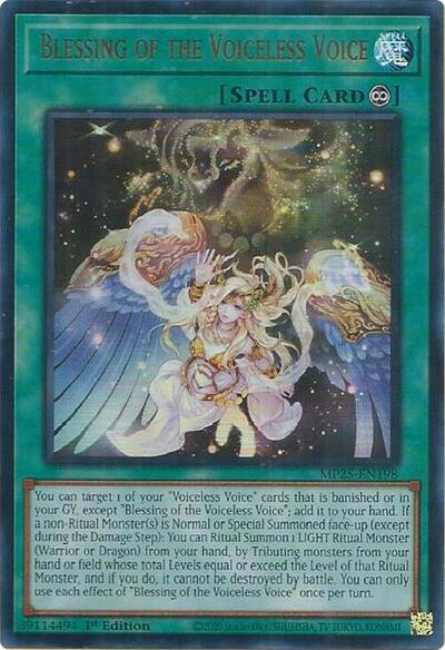 Blessing of the Voiceless Voice (MP25-EN198) [2025 Mega-Pack]