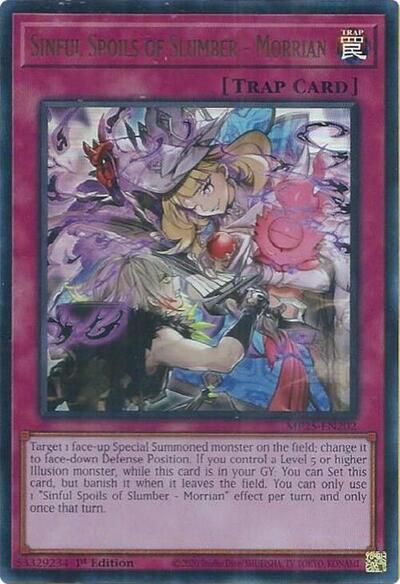 Sinful Spoils of Slumber - Morrian (MP25-EN202) [2025 Mega-Pack]