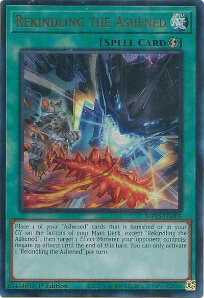 Rekindling the Ashened (MP25-EN205) [2025 Mega-Pack]