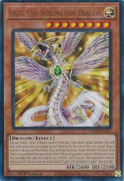 Light End Sublimation Dragon (MP25-EN211) [2025 Mega-Pack]