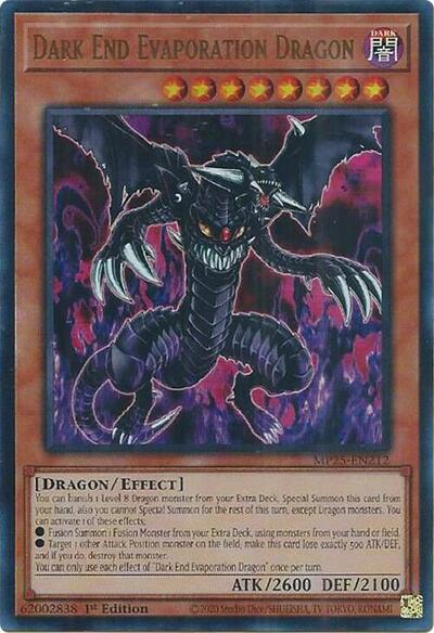 Dark End Evaporation Dragon (MP25-EN212) [2025 Mega-Pack]