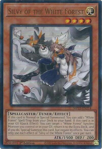 Silvy of the White Forest (MP25-EN214) [2025 Mega-Pack]