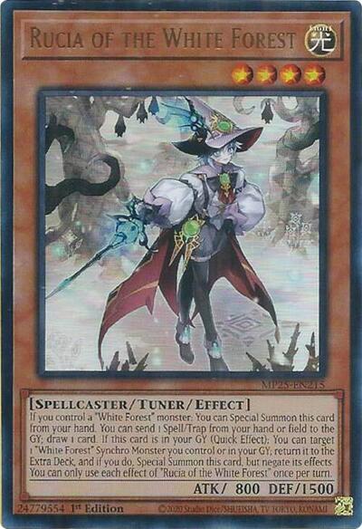 Rucia of the White Forest (MP25-EN215) [2025 Mega-Pack]