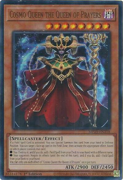 Cosmo Queen the Queen of Prayers (MP25-EN218) [2025 Mega-Pack]