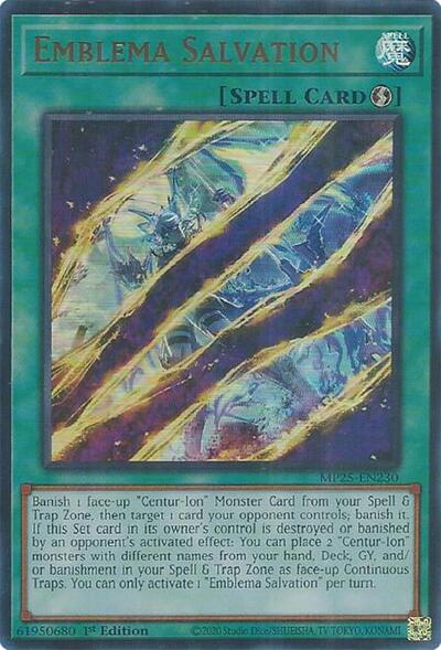 Emblema Salvation (MP25-EN230) [2025 Mega-Pack]