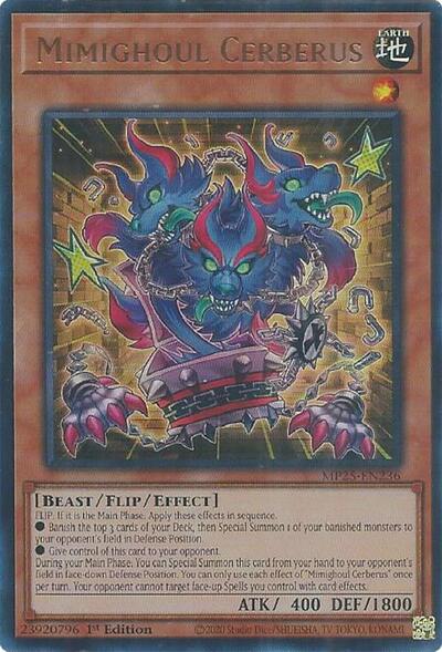 Mimighoul Cerberus (MP25-EN236) [2025 Mega-Pack]