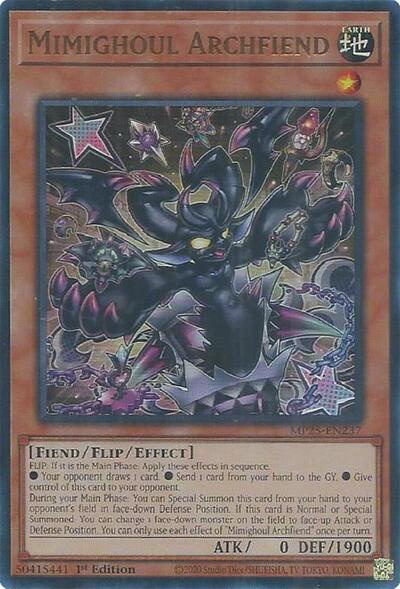 Mimighoul Archfiend (MP25-EN237) [2025 Mega-Pack]