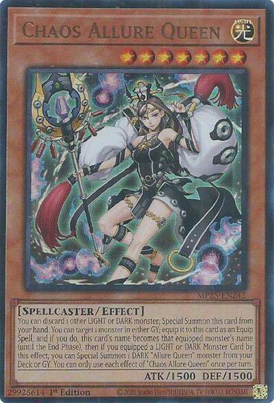 Chaos Allure Queen (MP25-EN242) [2025 Mega-Pack]