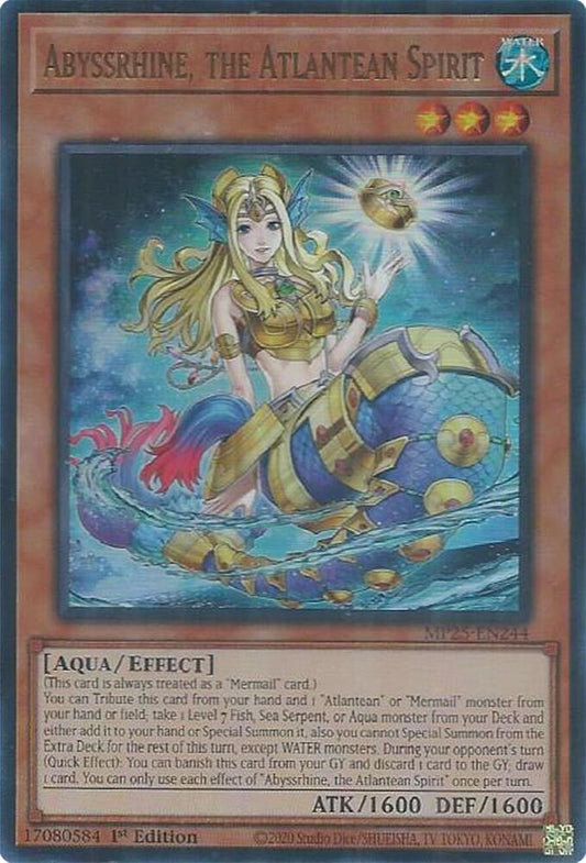 Abyssrhine, the Atlantean Spirit (MP25-EN244) [2025 Mega-Pack]