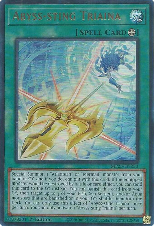 Abyss-sting Triaina (MP25-EN253) [2025 Mega-Pack]