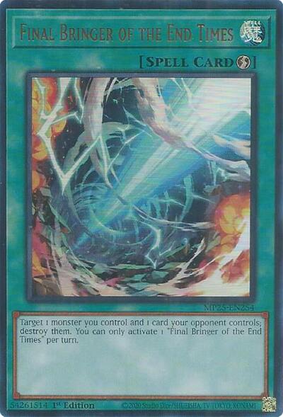Final Bringer of the End Times (MP25-EN254) [2025 Mega-Pack]