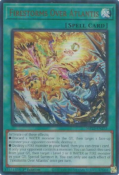 Firestorms Over Atlantis (MP25-EN255) [2025 Mega-Pack]