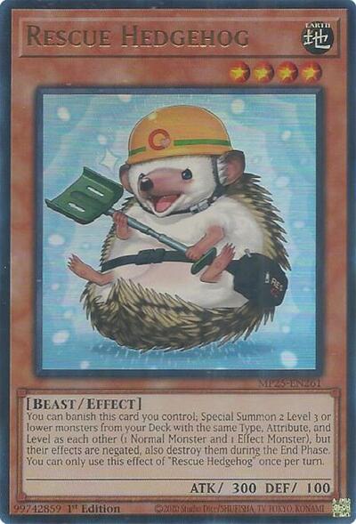 Rescue Hedgehog (MP25-EN261) [2025 Mega-Pack]