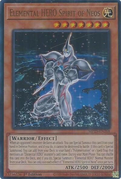 Elemental HERO Spirit of Neos (MP25-EN268) [2025 Mega-Pack]