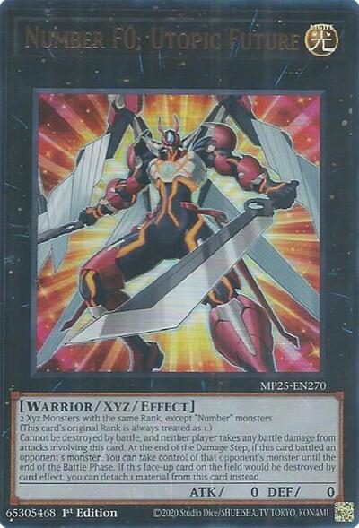 Number F0: Utopic Future (MP25-EN270) [2025 Mega-Pack]