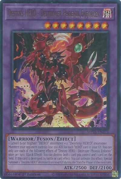 Destiny HERO - Destroyer Phoenix Enforcer (MP25-EN273) [2025 Mega-Pack]