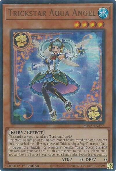 Trickstar Aqua Angel (MP25-EN277) [2025 Mega-Pack]