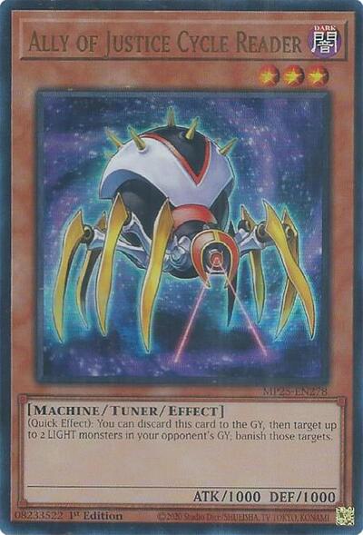 Ally of Justice Cycle Reader (MP25-EN278) [2025 Mega-Pack]